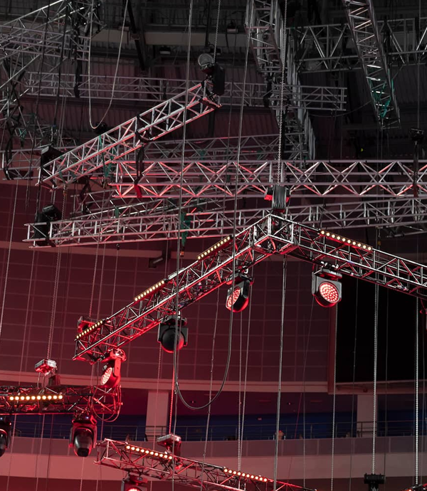 Stage + Truss + Rigging + Light Rental Latur